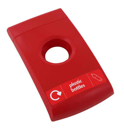 Flessendeksel Envirobin | V-Part | Rood afbeelding 1