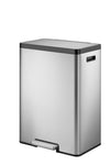 EcoCasa 2 recycling pedaalemmer 20+20L | EKO | Afvalscheiding | Soft-close | Mat Rvs