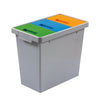 Polymax afvalscheidingsbak 40L , | Afvalscheiding | Grijs