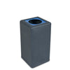 Circulaire Afvalbak Paper 65L | BrickBin  | Grijs/Blauw
