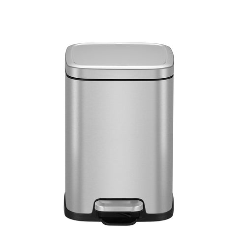Stella pedaalemmer 6L | EKO | Soft-close | Mat Rvs afbeelding 1