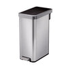 Ecofly II Pedaalemmer 45L | EKO  | Soft-close | Mat Rvs/Zwart