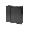 Bica Advanced 873 Afvalscheidingsunit 3x65L | Bica | Afvalscheiding | Antraciet