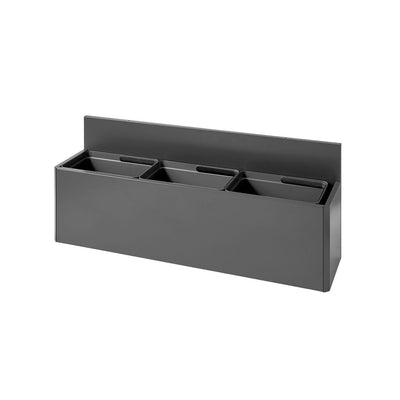 Bica Advanced 811 Wandafvalstation 3x20L | Bica | Afvalscheiding | Antraciet
