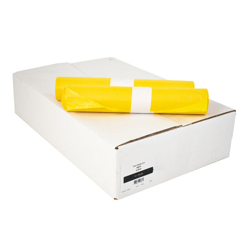 Afvalzakken 70x110x0,021 | Geel afbeelding 1