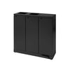 Bica Advanced 973 Afvalscheidingsunit 3x65L | Bica | Afvalscheiding | Soft-close | Zwart