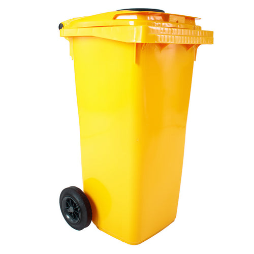 Container met t 120L | Buitengebruik | Afvalscheiding | Geel afbeelding 1