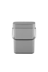 Puro II Food Waste Caddy 7L | EKO | Grijs