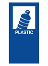 Magneetsticker Plastic BE | Blauw
