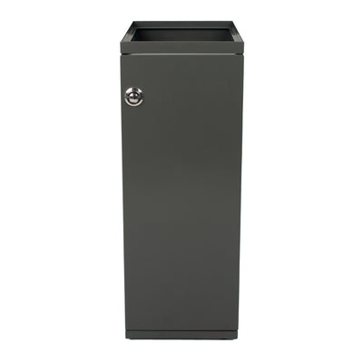Modulaire Afvalbak met Deur en Zakhouder 55L | V-Part | Grijs
