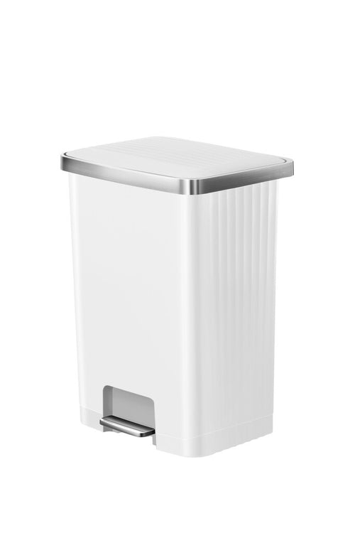 Hana 2 Pedaalemmer 70L | EKO | Soft-close | Wit afbeelding 1