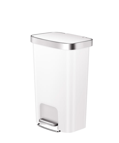 Hana 1 Pedaalemmer 2x25L | EKO | Soft-close | Wit afbeelding 1