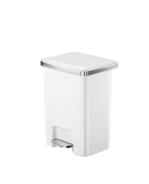 Hana 2 Pedaalemmer 25L | EKO | Soft-close | Wit afbeelding 1