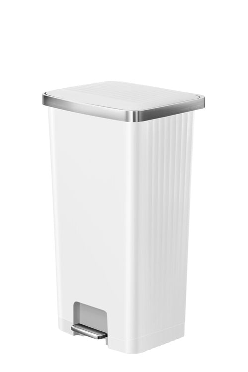 Hana 2 Pedaalemmer 90L | EKO | Soft-close | Wit afbeelding 1