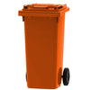 Mini-container 120L | Buitengebruik | Oranje