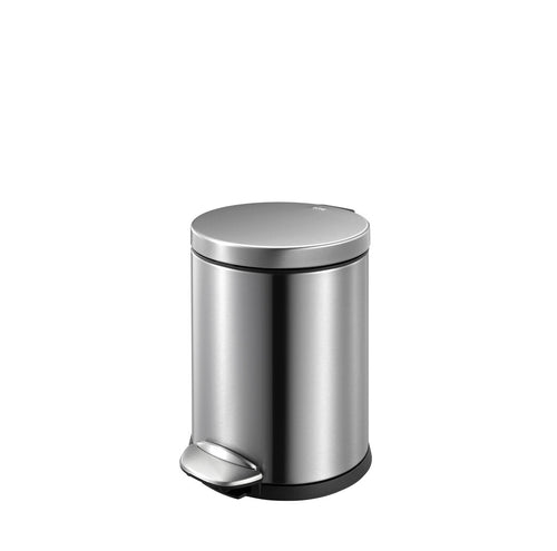 Luna pedaalemmer 5L | EKO | Soft-close | Mat Rvs afbeelding 1