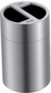 Recycling afvalbak grote capaciteit 2x60L | V-Partaluminium | Afvalscheiding | Aluminium