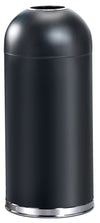 Afvalbak Open Top | V-Part | Zwart