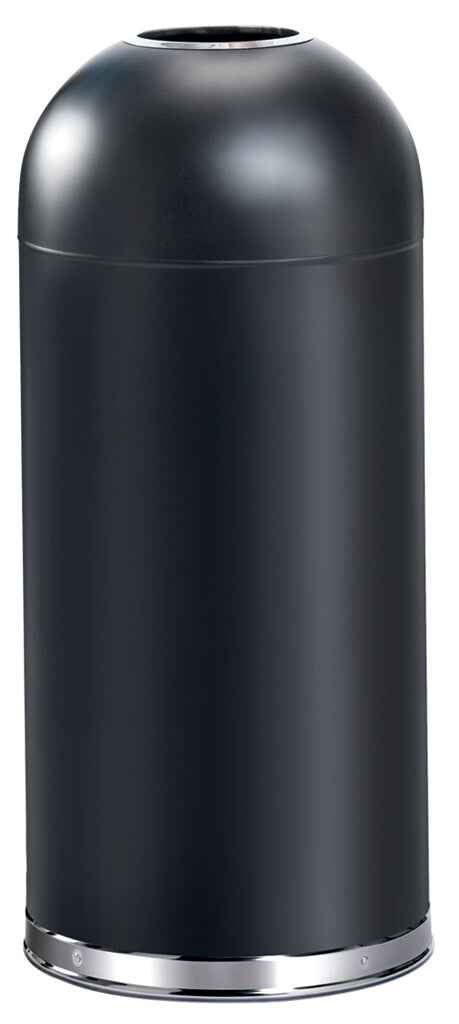 Afvalbak Open Top | V-Part | Zwart afbeelding 1