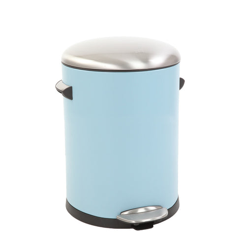 Belle Deluxe pedaalemmer 5L | EKO | sandcoated | Soft-close | Lichtblauw/Sandcoated afbeelding 1