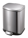 Della pedaalemmer 6L | EKO | Soft-close | Mat Rvs