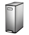 Ecofly pedaalemmer 20+20L | EKO | Afvalscheiding | Soft-close | Mat Rvs
