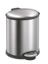 Ellipse pedaalemmer 6L | EKO | Soft-close | Mat Rvs