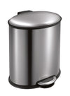 Ellipse pedaalemmer 20L | EKO | Soft-close | Mat Rvs