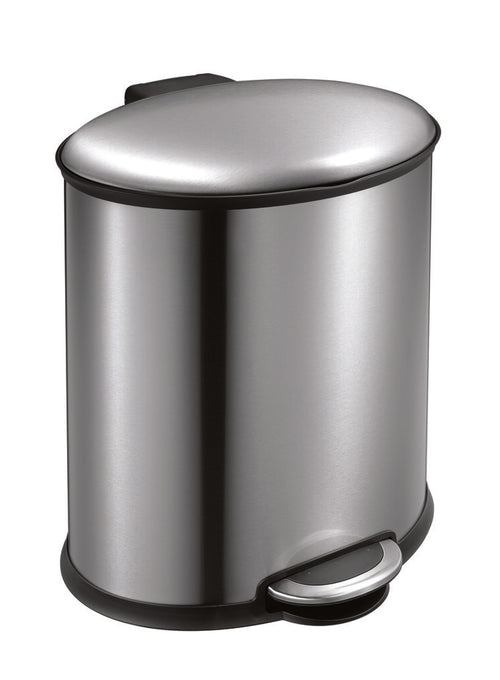Ellipse pedaalemmer 20L | EKO | Soft-close | Mat Rvs afbeelding 1