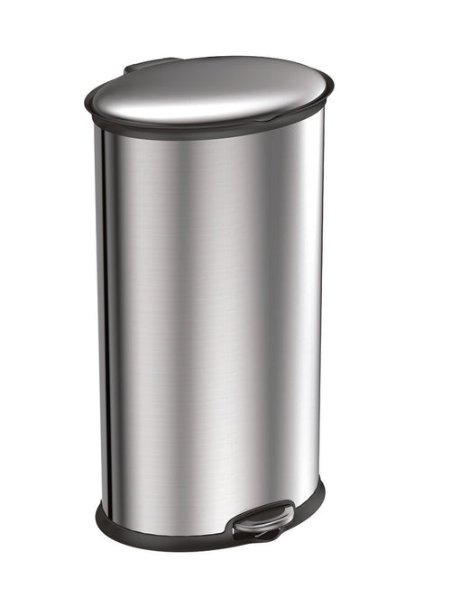 Ellipse pedaalemmer 30L | EKO | Soft-close | Mat Rvs afbeelding 1
