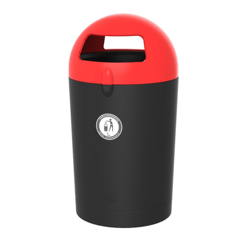 Metro Dome 100L | V-Part  | Buitengebruik | Rood/Zwart afbeelding 1
