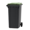 Mini-container 240L  | Buitengebruik | Grijs/Groen