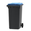 Mini-container 240L  | Buitengebruik | Grijs/Blauw