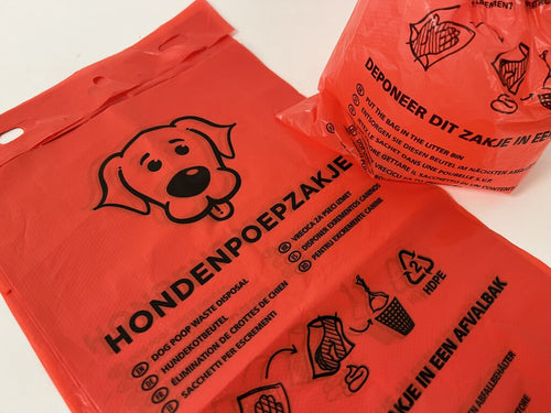 Hondenpoepzakjes | Rood afbeelding 1