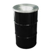 Afvalbak met vlamvertragend deksel 120L | The BinBin | Buitengebruik | Zwart
