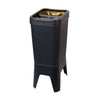 Circubin 20+20L Open | Bonton | Afvalscheiding | Antraciet