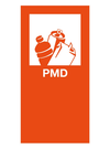 Magneetsticker PMD | Oranje